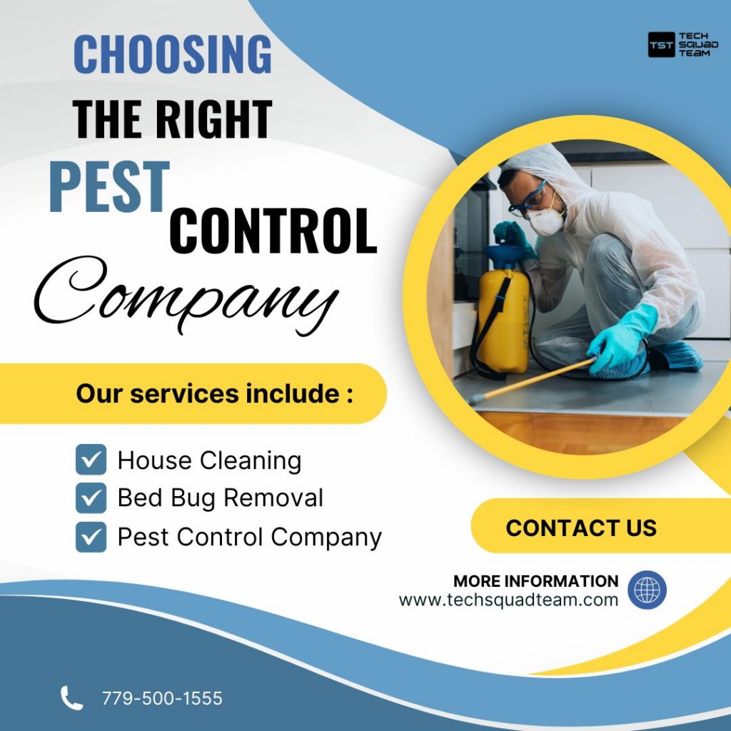 Choosing the Right Pest Control Company