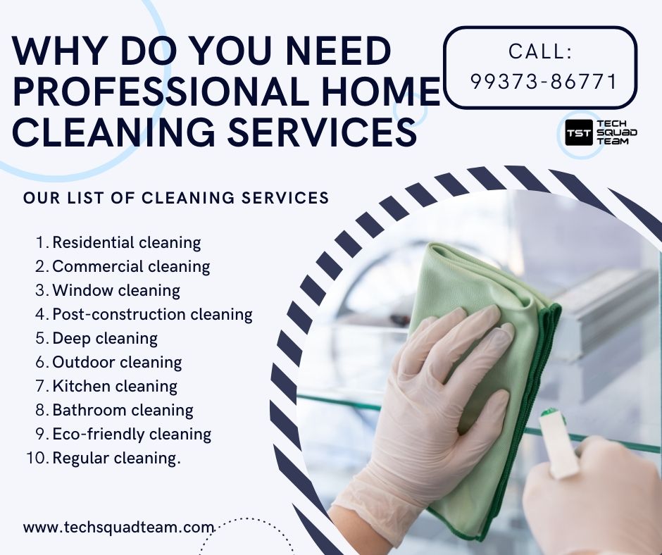 Why Do You Need Professional Home Cleaning Services